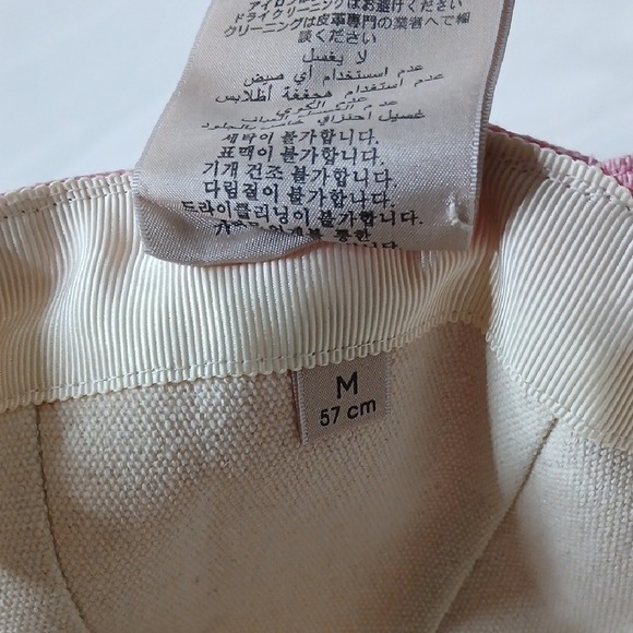 Gucci Pink Logo Baseball Cap main image 4